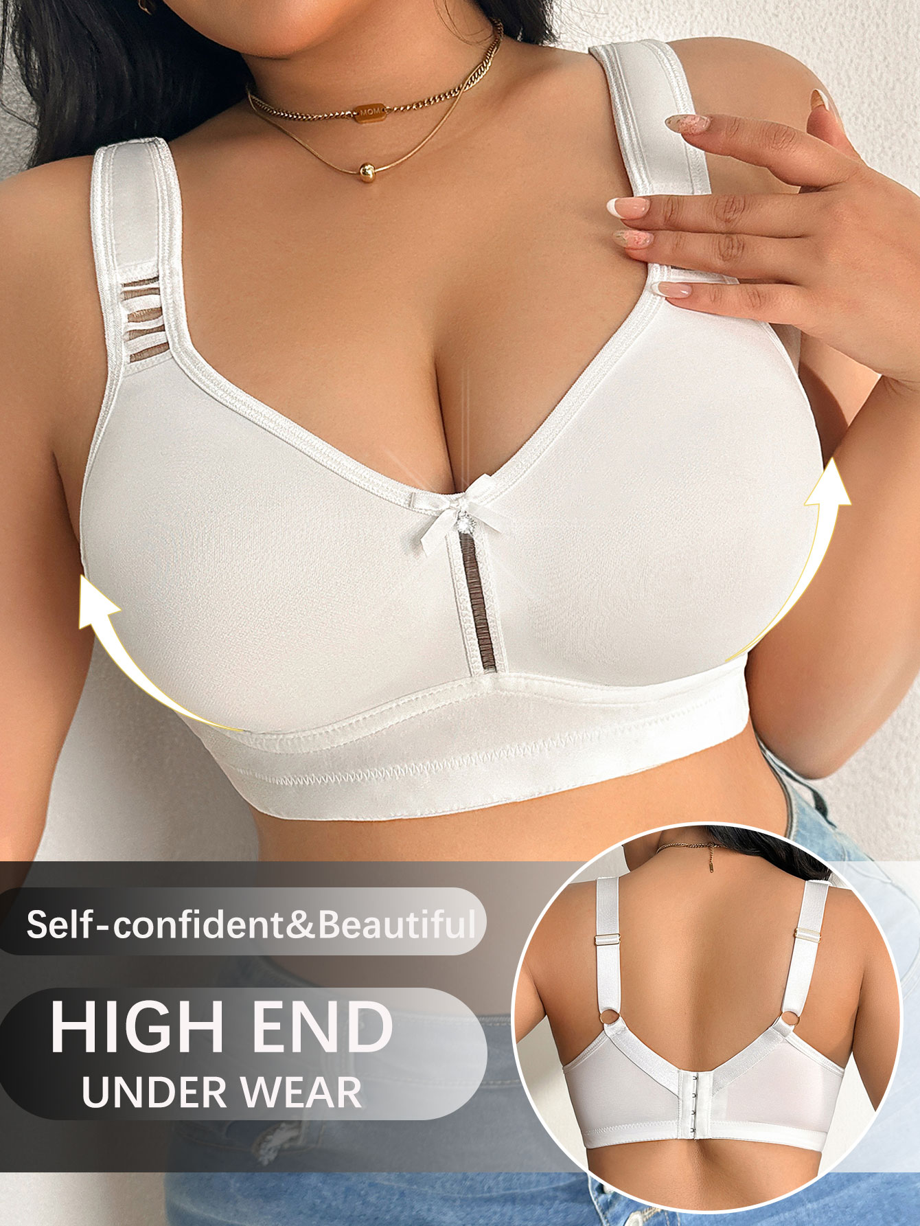 Biustonosz bez fiszbin w rozmi – Push Up Bra Padded recenzja i cena