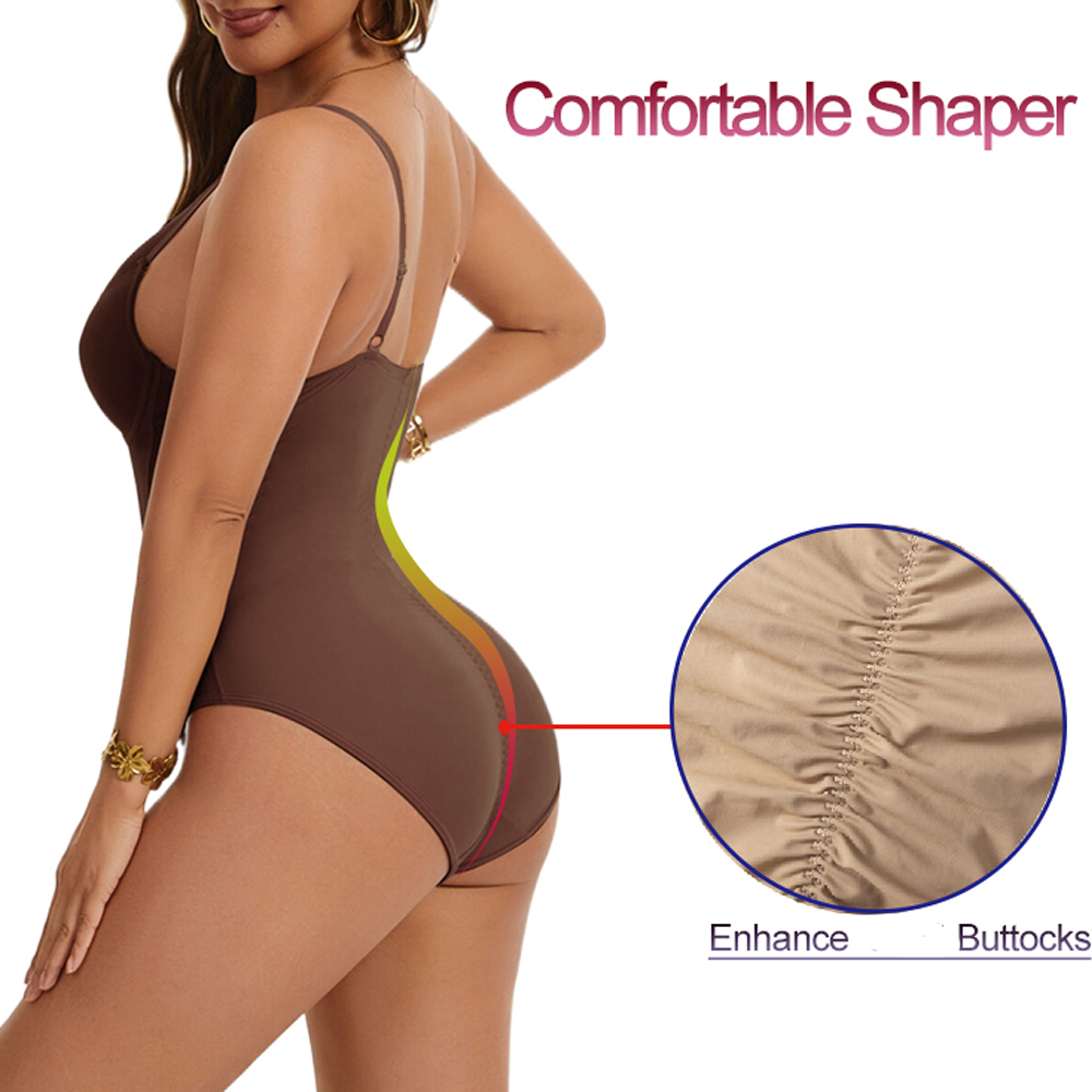 Damskie bezszwowe body kompres – Shapewear Bodysuit Firm recenzja i cena