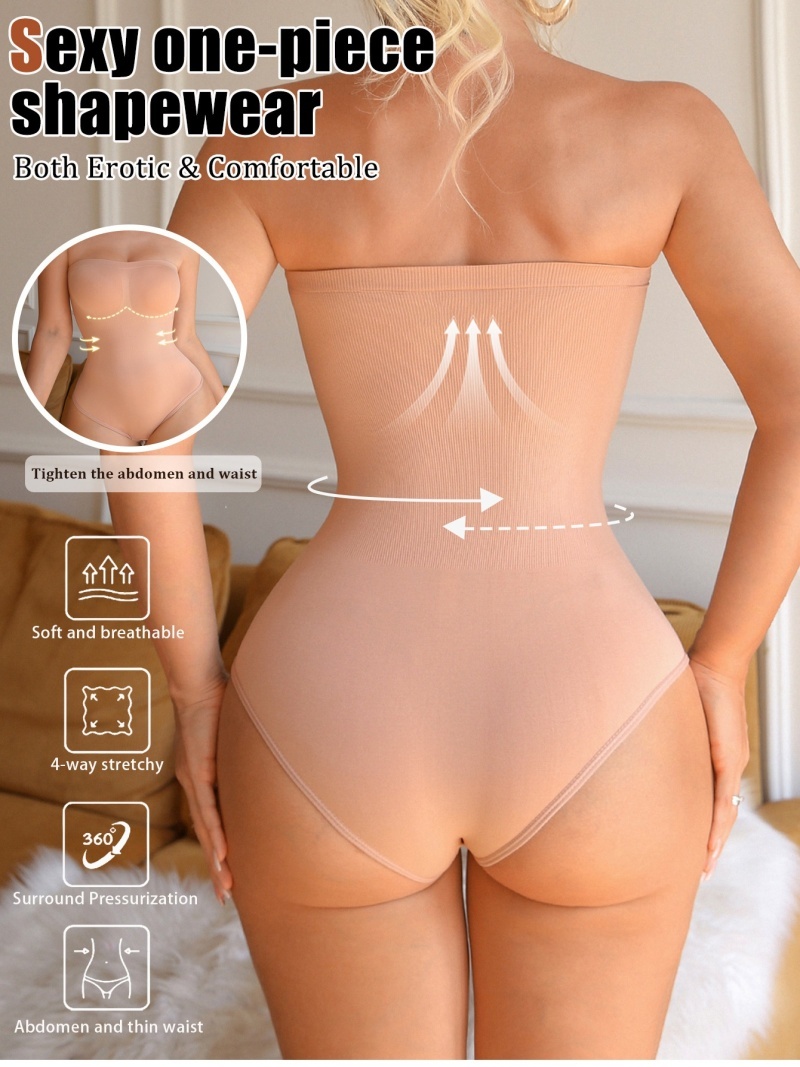 Bezszwowe, bezramiączkowe body – Shapewear Bodysuit Firm recenzja i cena