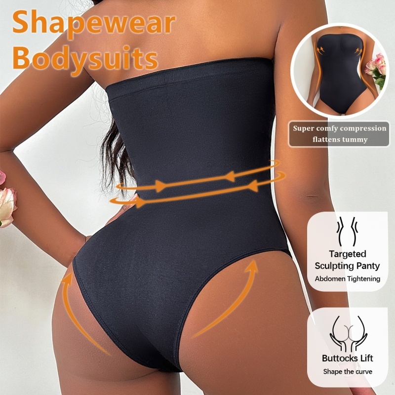 Bezszwowe, bezramiączkowe body – Shapewear Bodysuit Firm recenzja i cena