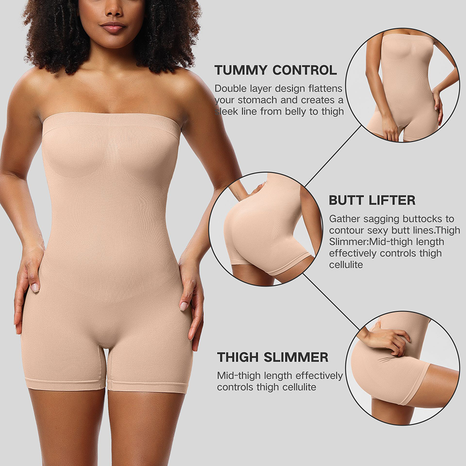 Bez ramiączek modelujący Body  – Shapewear Bodysuit Firm recenzja i cena
