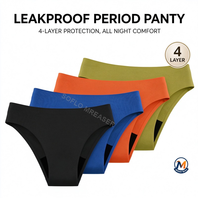 Damska bielizna menstruacyjna, – Period Panty Absorbent recenzja i cena