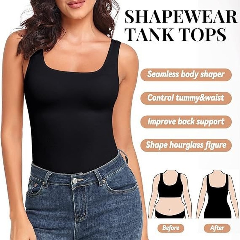 Damska bezszwowa koszulka mode – Shapewear Bodysuit Firm recenzja i cena