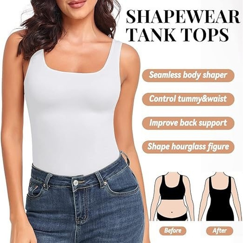 Damska bezszwowa koszulka mode – Shapewear Bodysuit Firm recenzja i cena