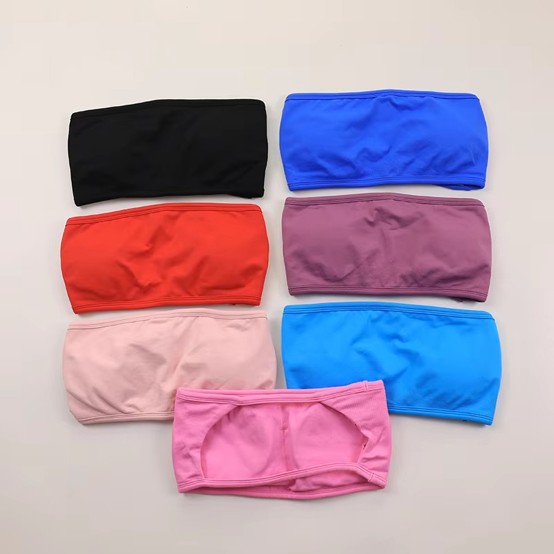 Damski top sportowy bez ramiąc – Strapless Bra Backless recenzja i cena